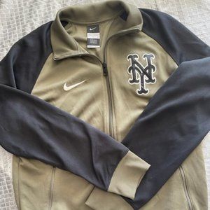 Nike NY METS Olive and Black Lightweight Jacket